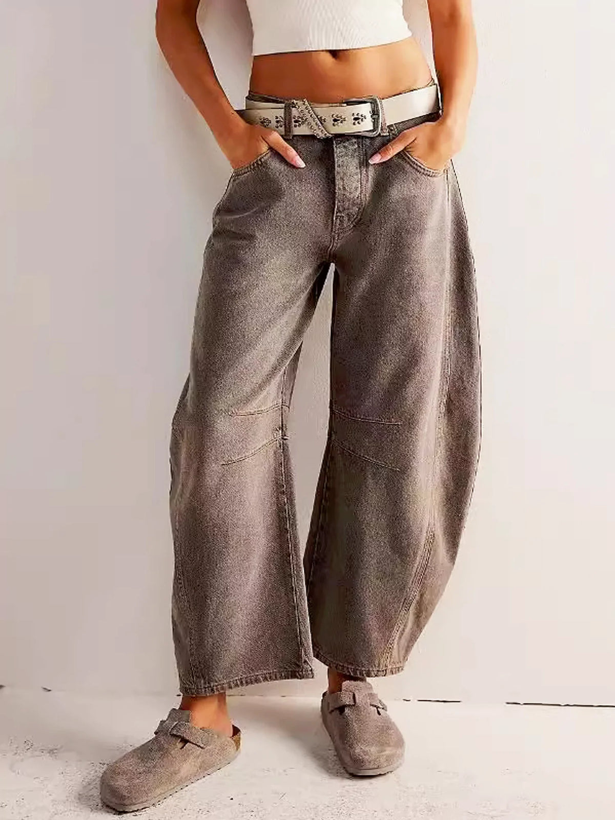 Sephira - Jeans Leopard Barrel