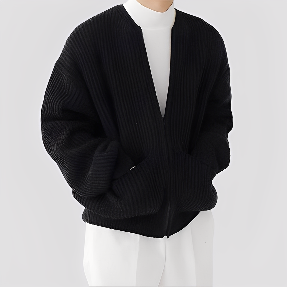 Derenzo – Men’s Stylish Knit Cardigan
