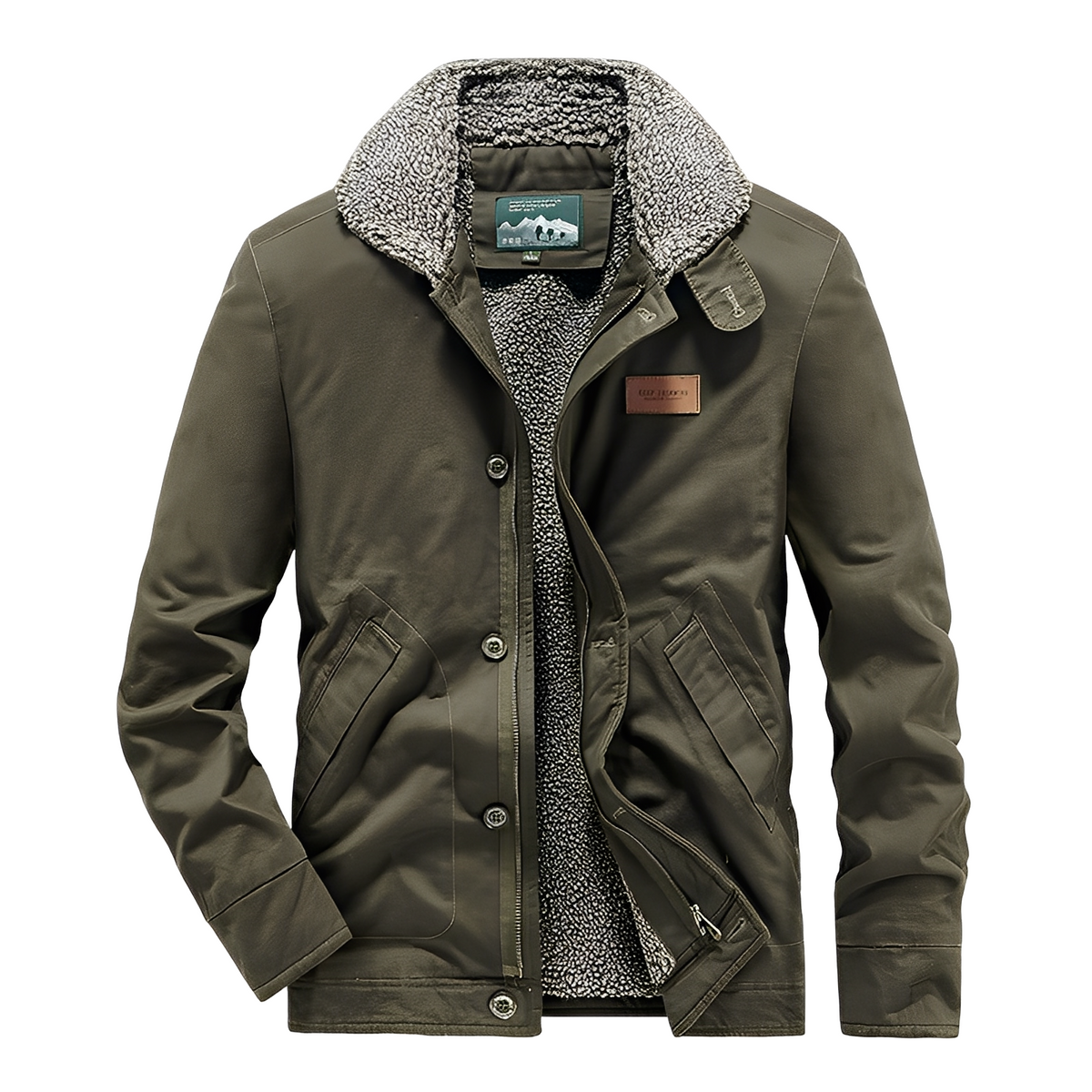 Stravell – Jakke til mænd med foret af fleece