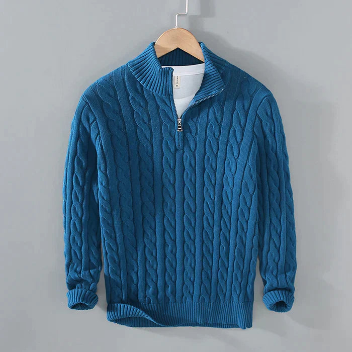 Levoro – Pull classique en laine pour femme