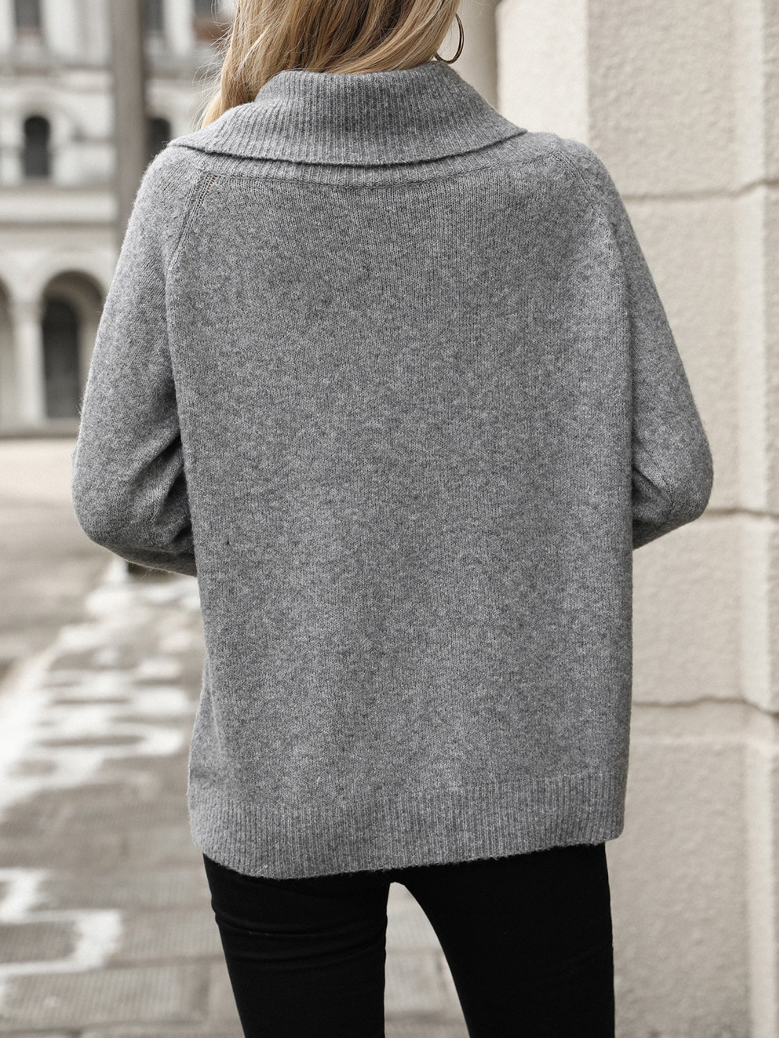 Rosamund – Damen weicher Rollkragenpullover