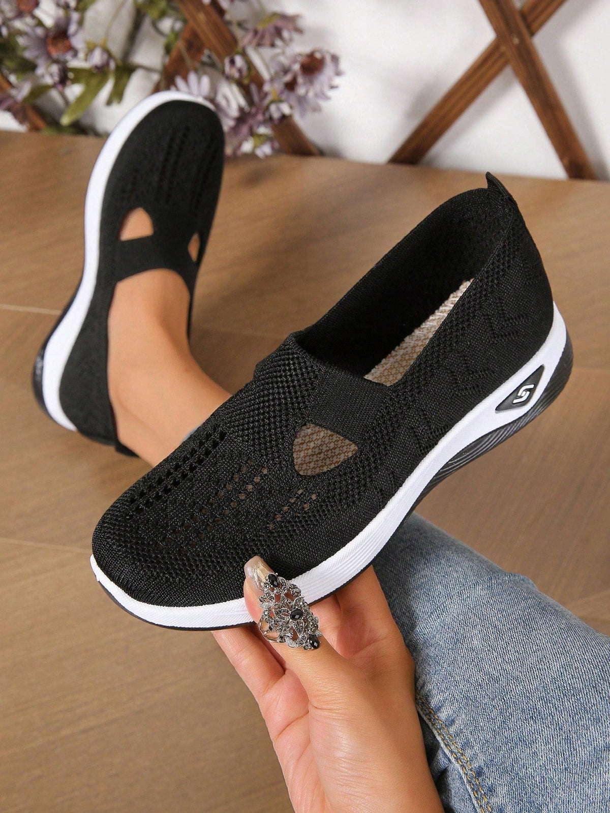 Alice - Dames Instap Casual Wandelschoenen