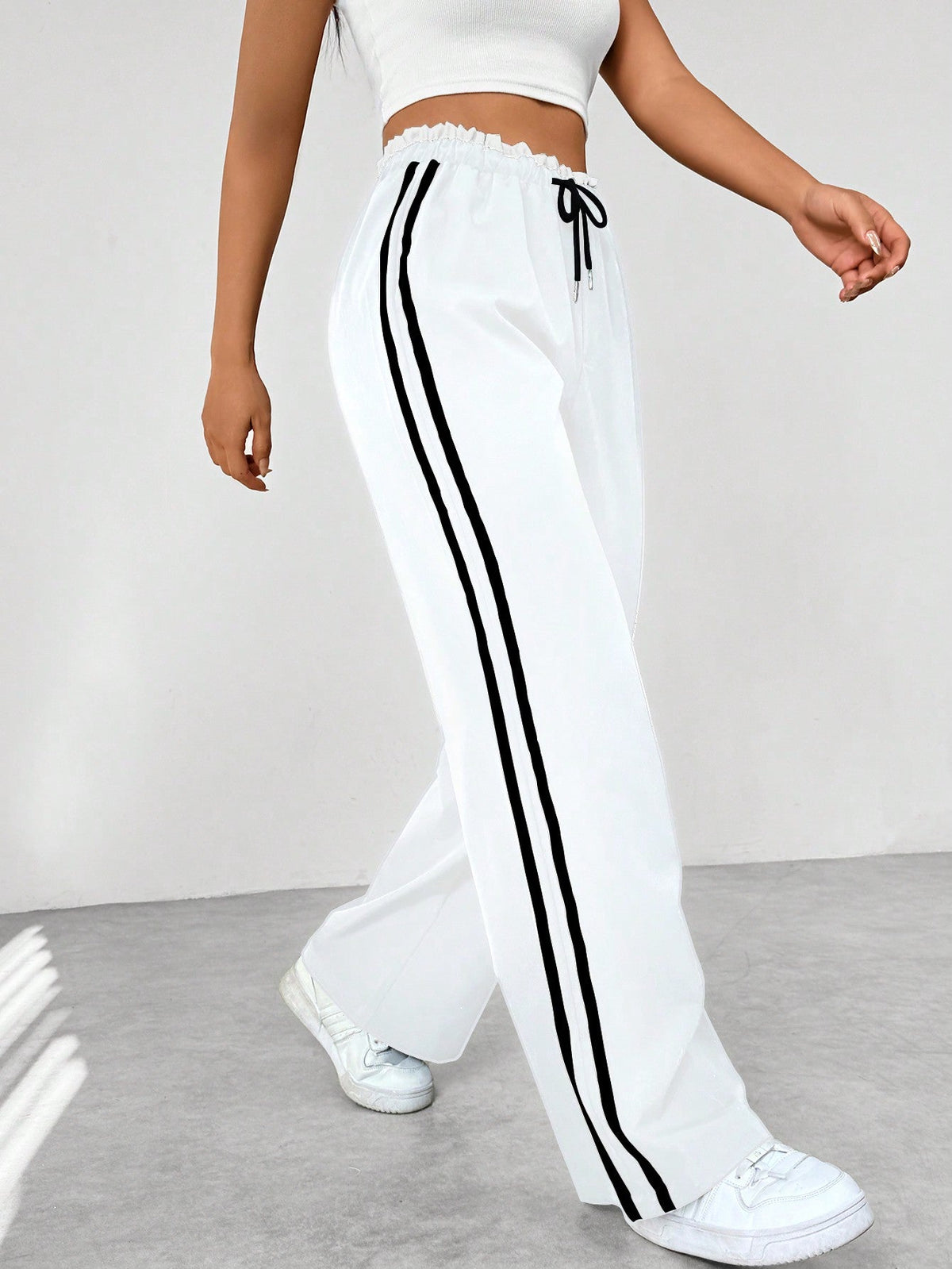 Zaylith - Wide Leg Streetwear Trousers