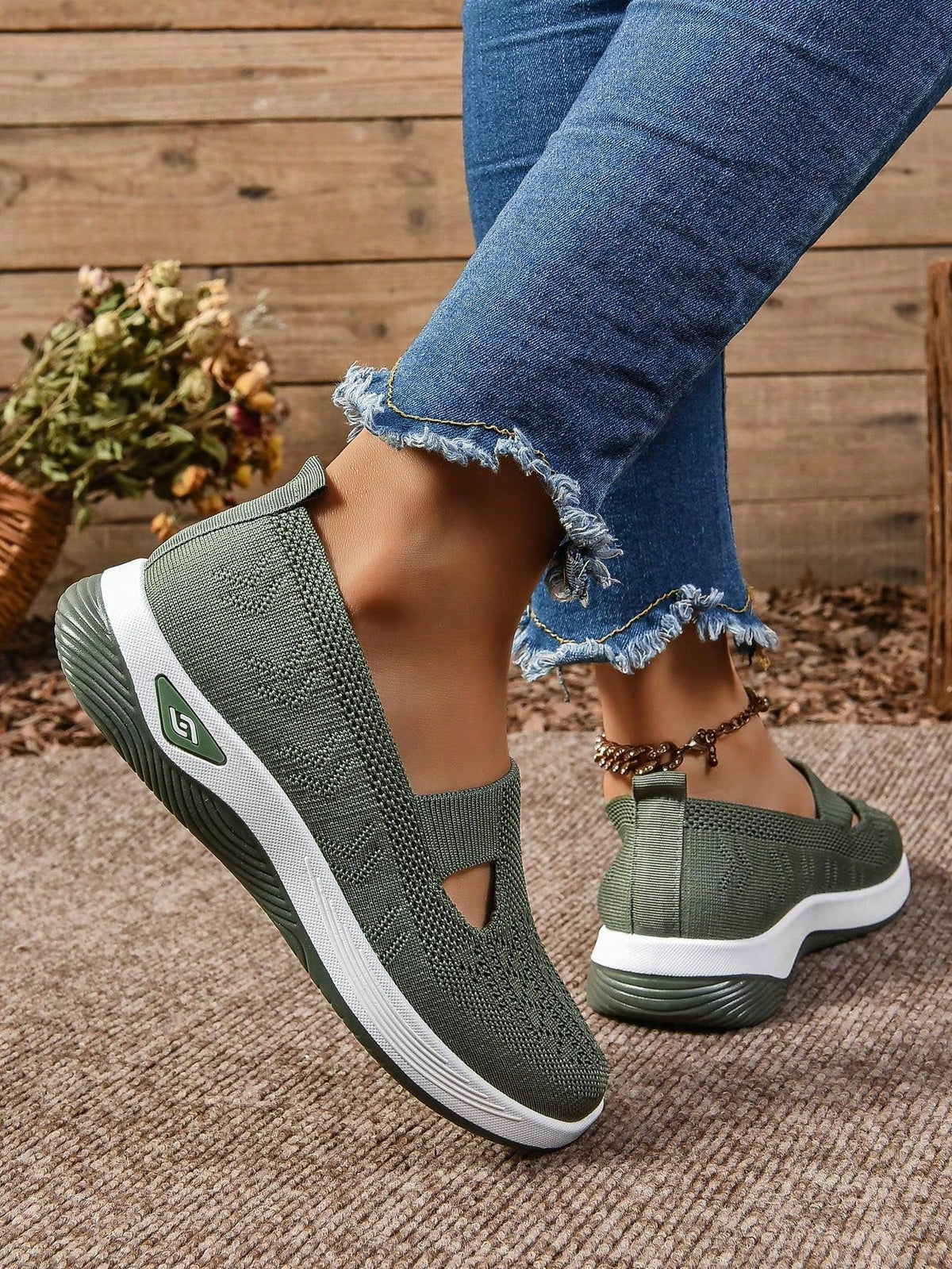 Alice - Dames Instap Casual Wandelschoenen