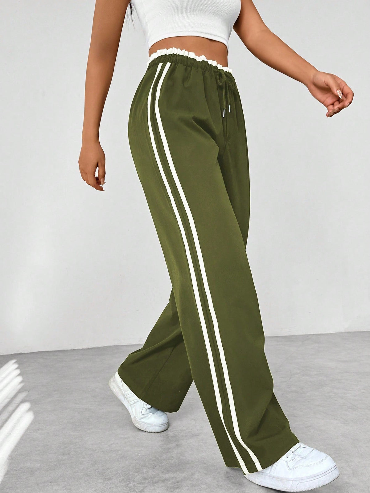 Zaylith - Wide Leg Streetwear Trousers