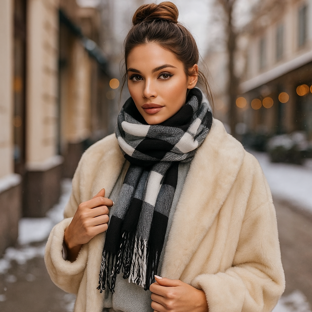 Lunarelle - Luxe wollen sjaal voor dames