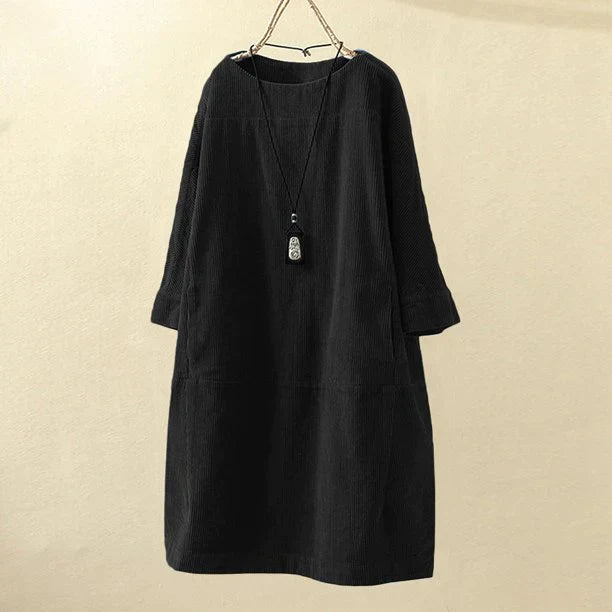 Velanora - Long Corduroy Women Top
