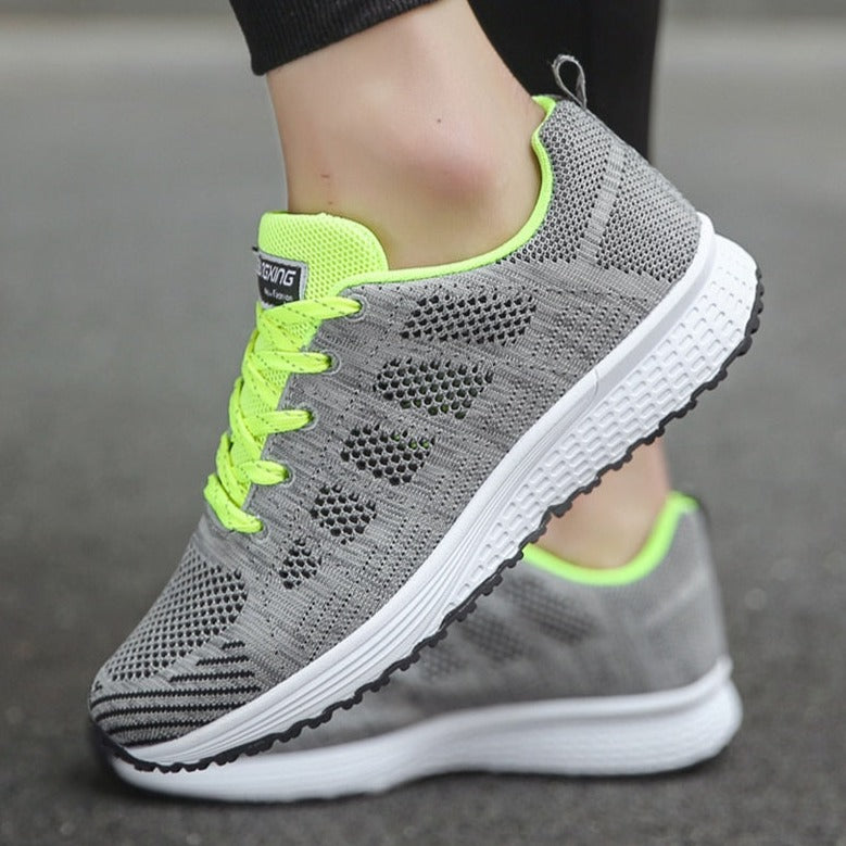 Elirah - Sznurowane casualowe sneakersy do chodzenia dla kobiet