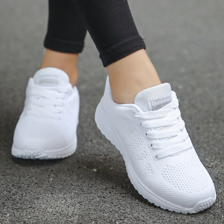 Elirah - Sznurowane casualowe sneakersy do chodzenia dla kobiet