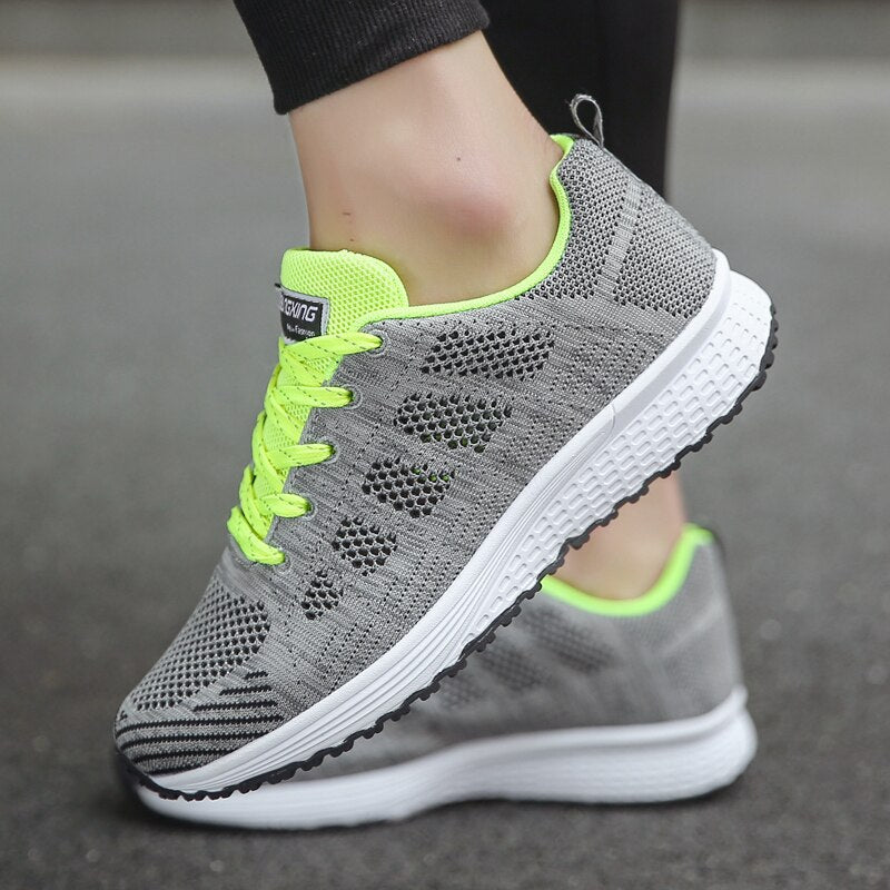 Elirah - Sznurowane casualowe sneakersy do chodzenia dla kobiet