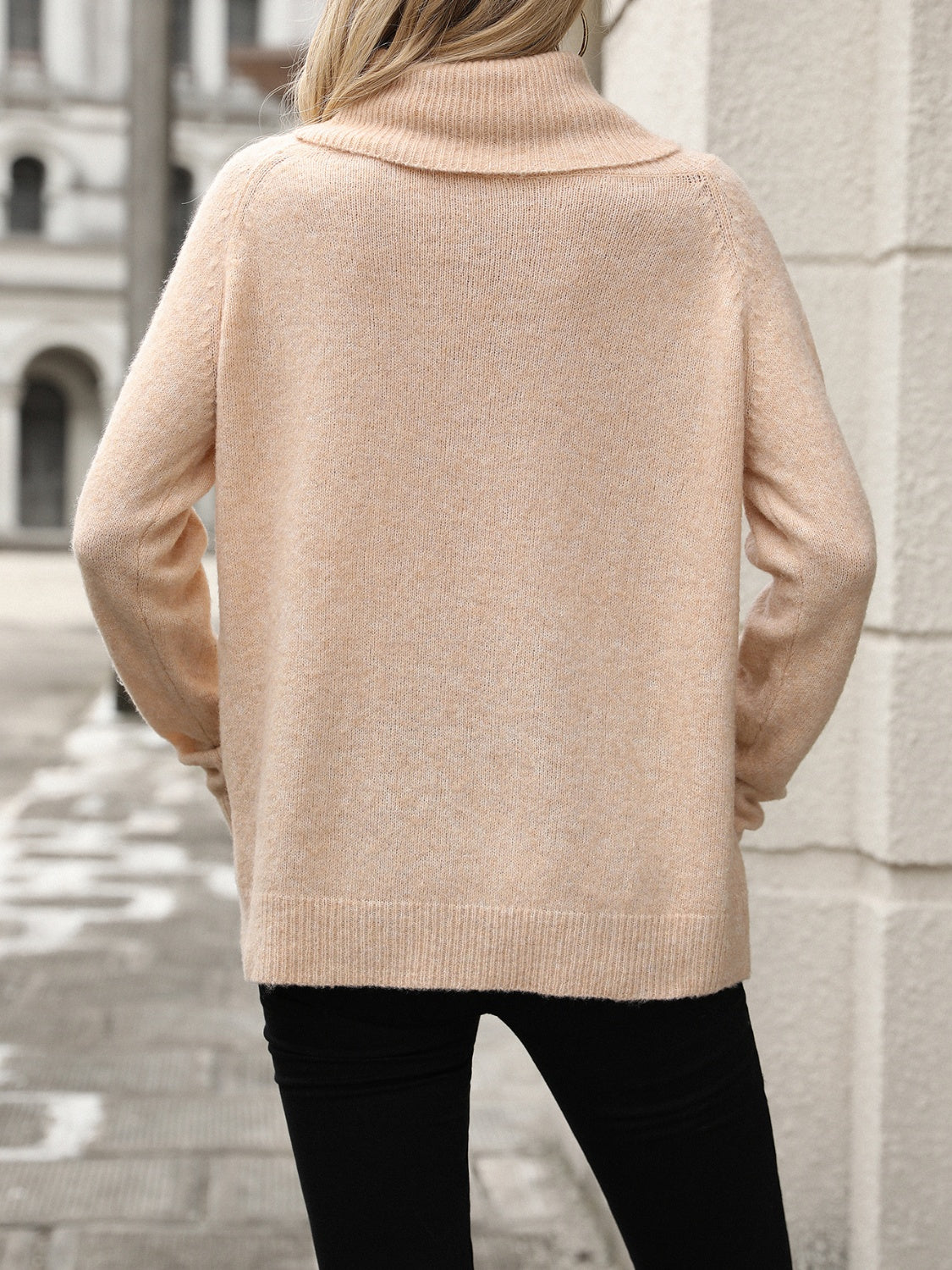 Rosamund – Damen weicher Rollkragenpullover