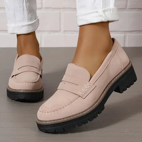 Rose – Dámské casual mokasíny s masivní podrážkou