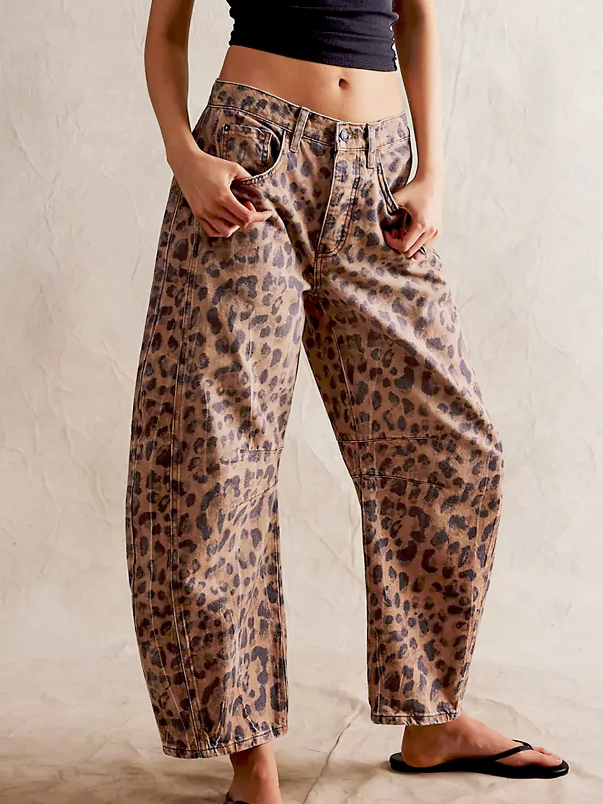 Sephira - Jeans Leopard Barrel