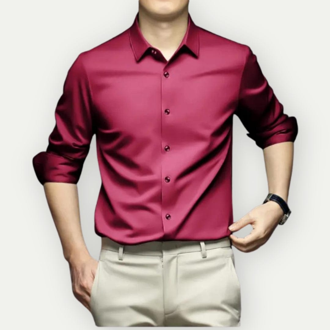 Sorenn - Camicia Uomo Antirughe Senza Stiro