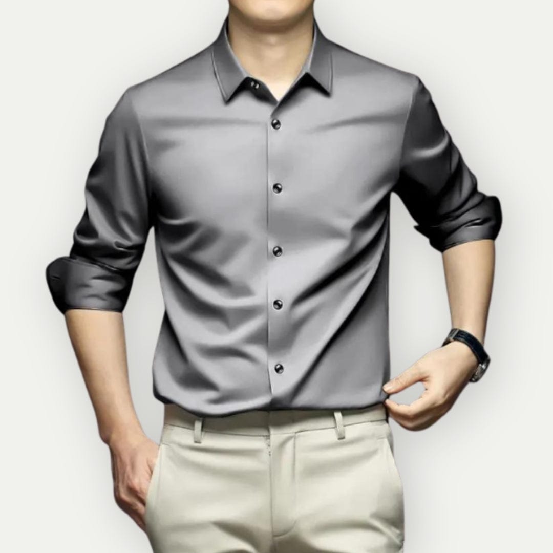 Sorenn - Camicia Uomo Antirughe Senza Stiro