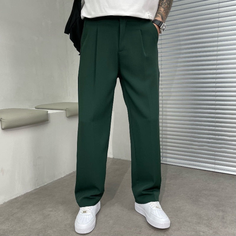 Vittorio – Pantaloni Eleganti da Uomo a Gamba Larga