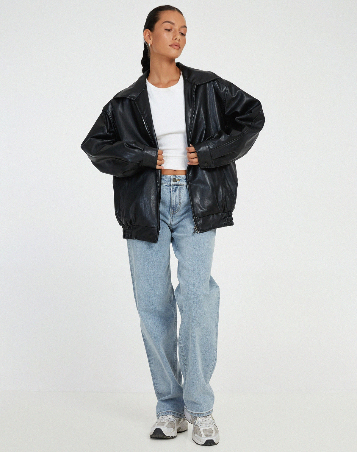 Zeraphine - Damska kurtka oversize
