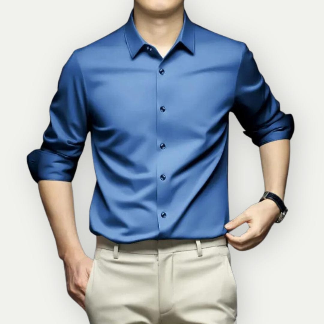Sorenn - Camicia Uomo Antirughe Senza Stiro