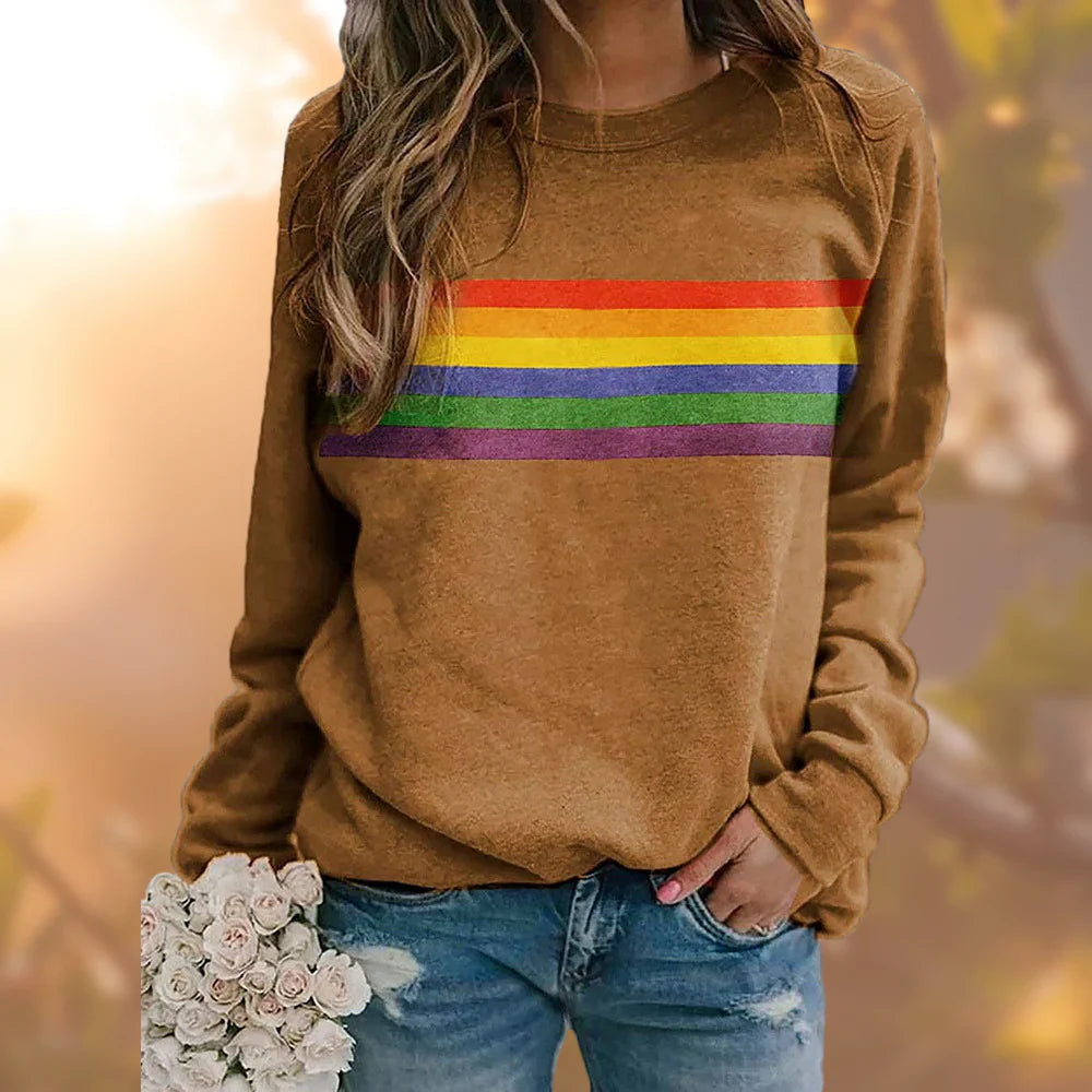 Sereluna – Damen Pullover mit Rundhalsausschnitt