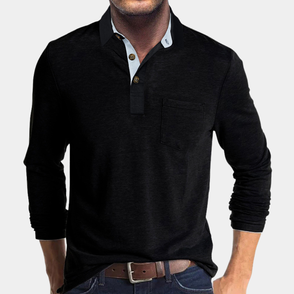 Caelthorne - Polo Elegante Masculino