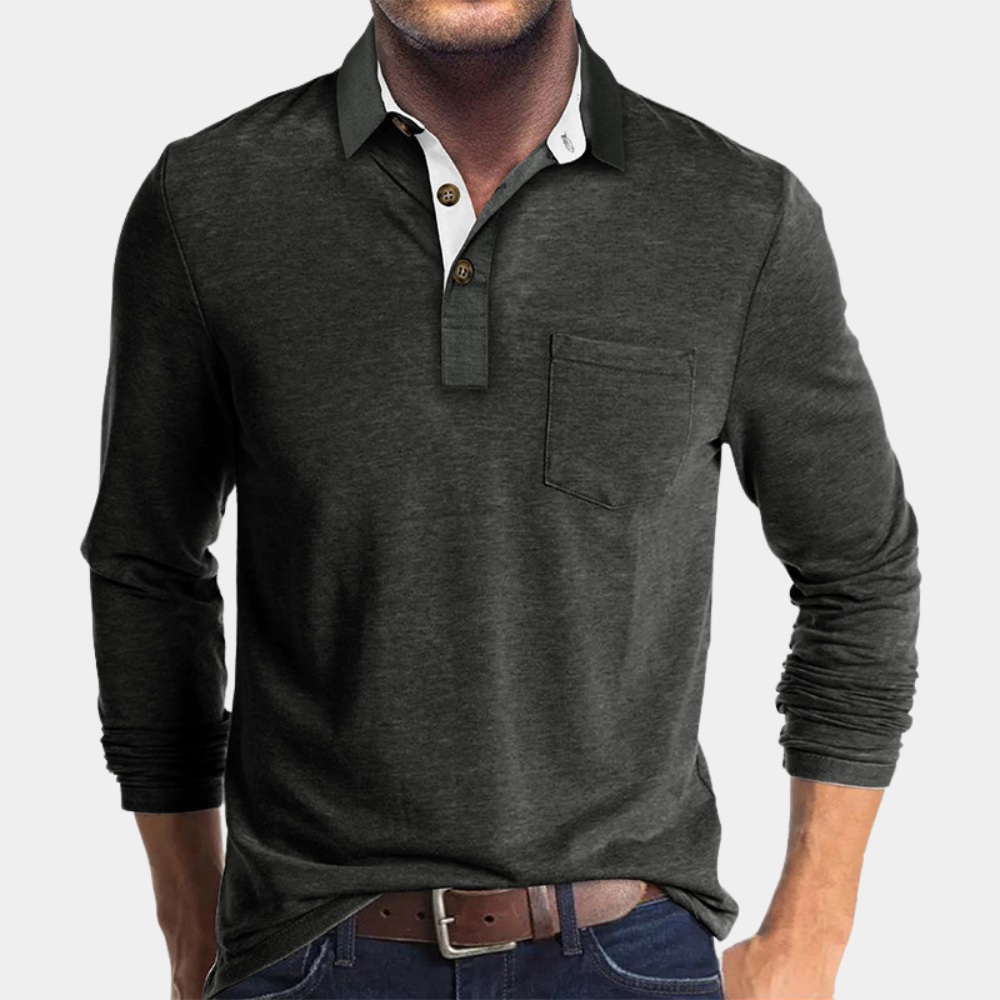 Caelthorne - Polo Elegante Masculino