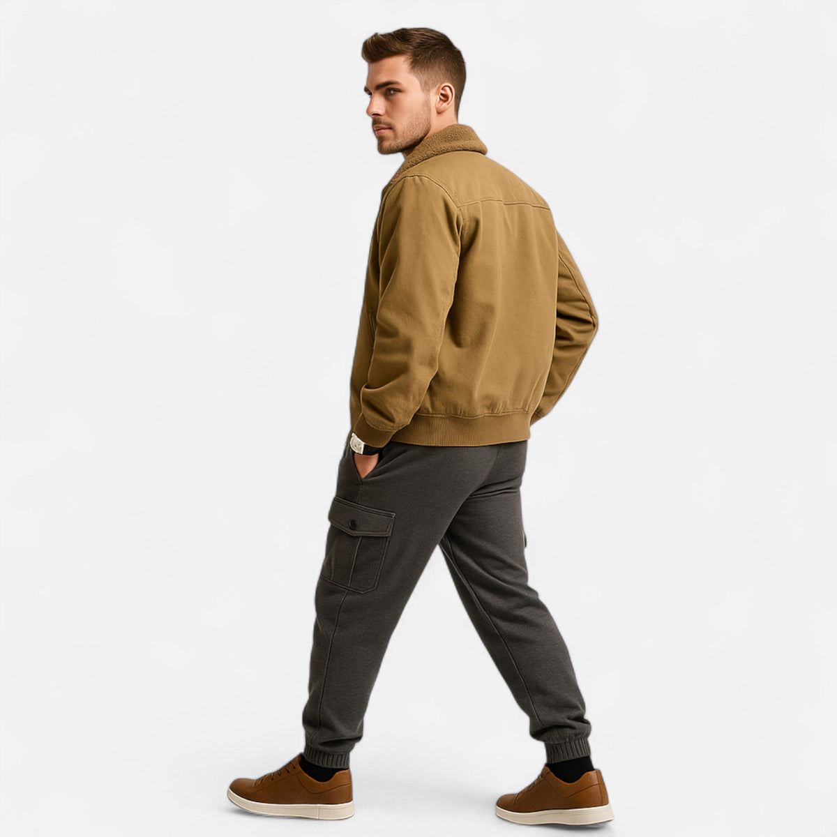 Calzado diario de negocios para hombre – diseño clásico