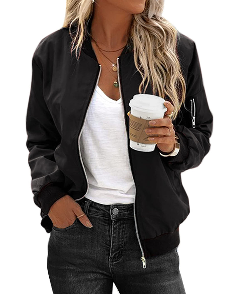 Vionessa - Veste Bombers Femme Élégante