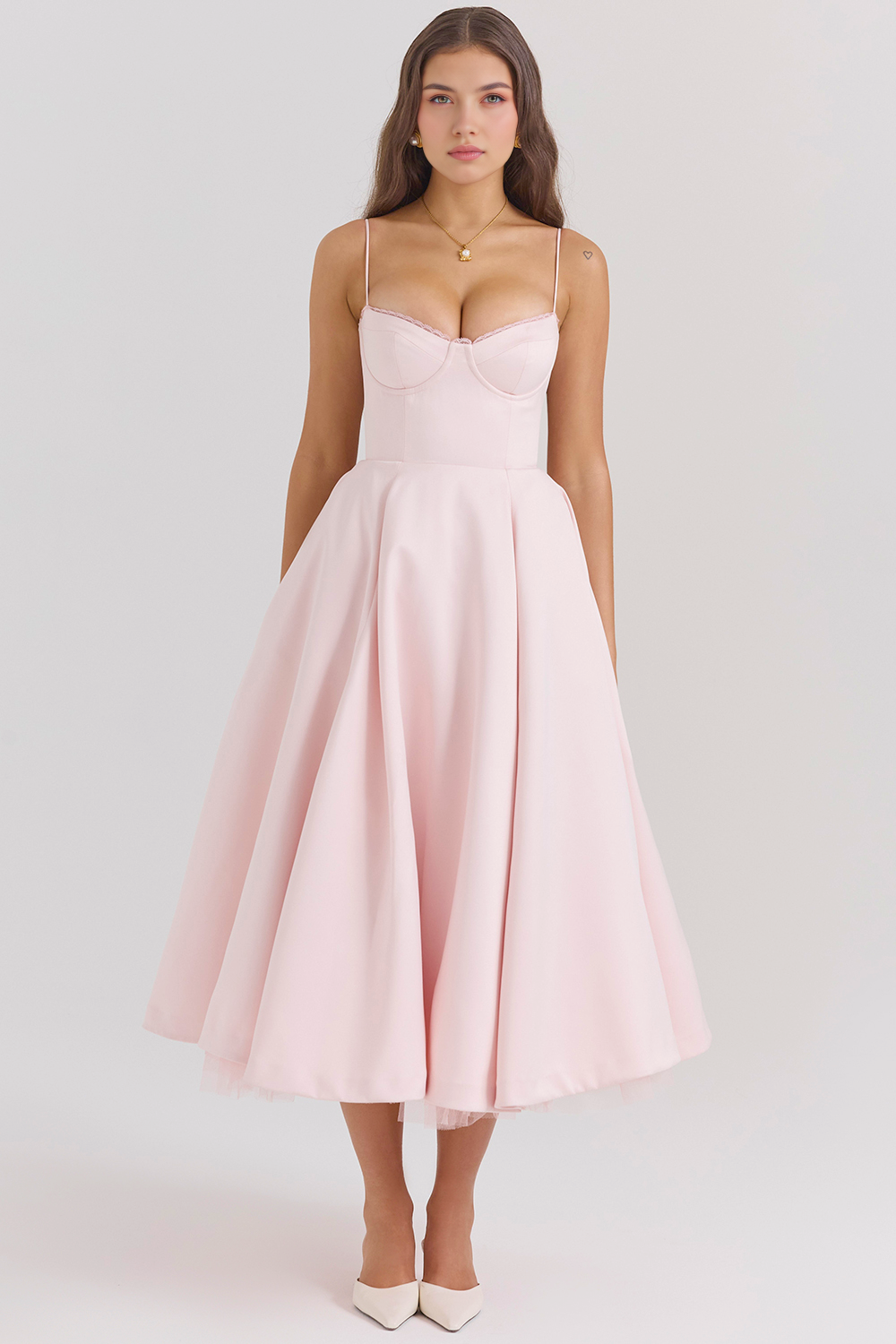 Dlarisse - Double Layer Midi Dress