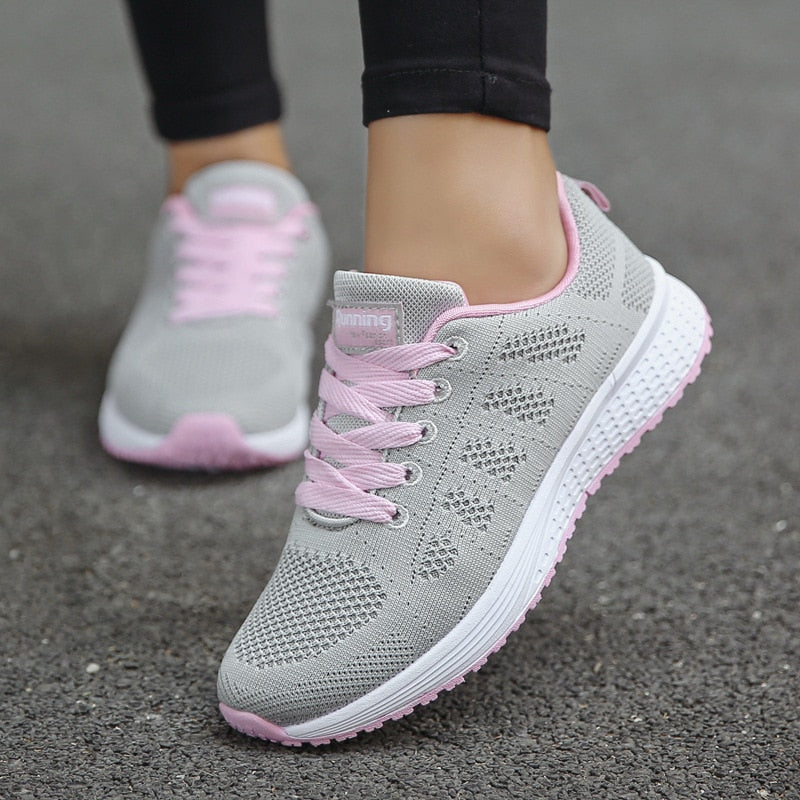 Elirah - Sznurowane casualowe sneakersy do chodzenia dla kobiet