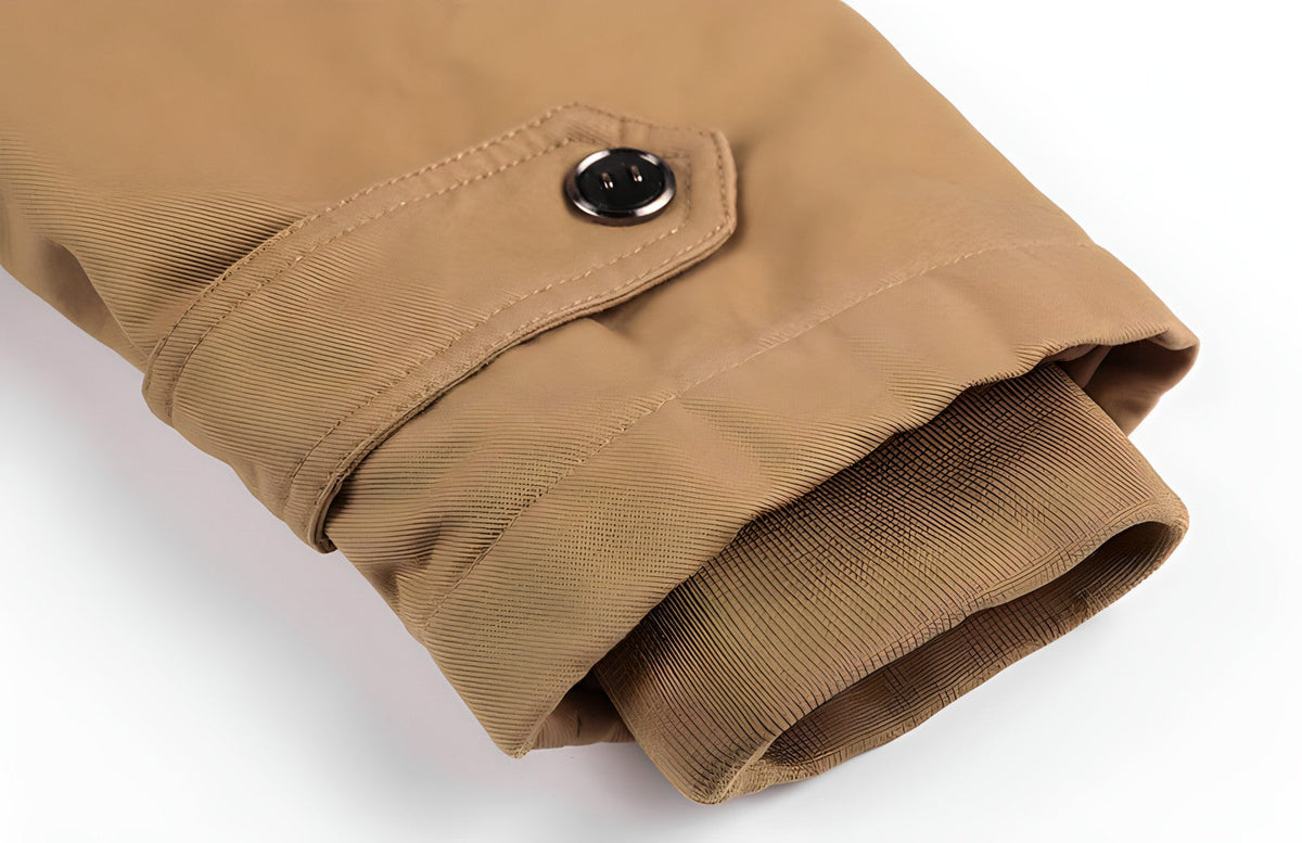 Draxien – Giacca Impermeabile da Uomo in Stile Militare