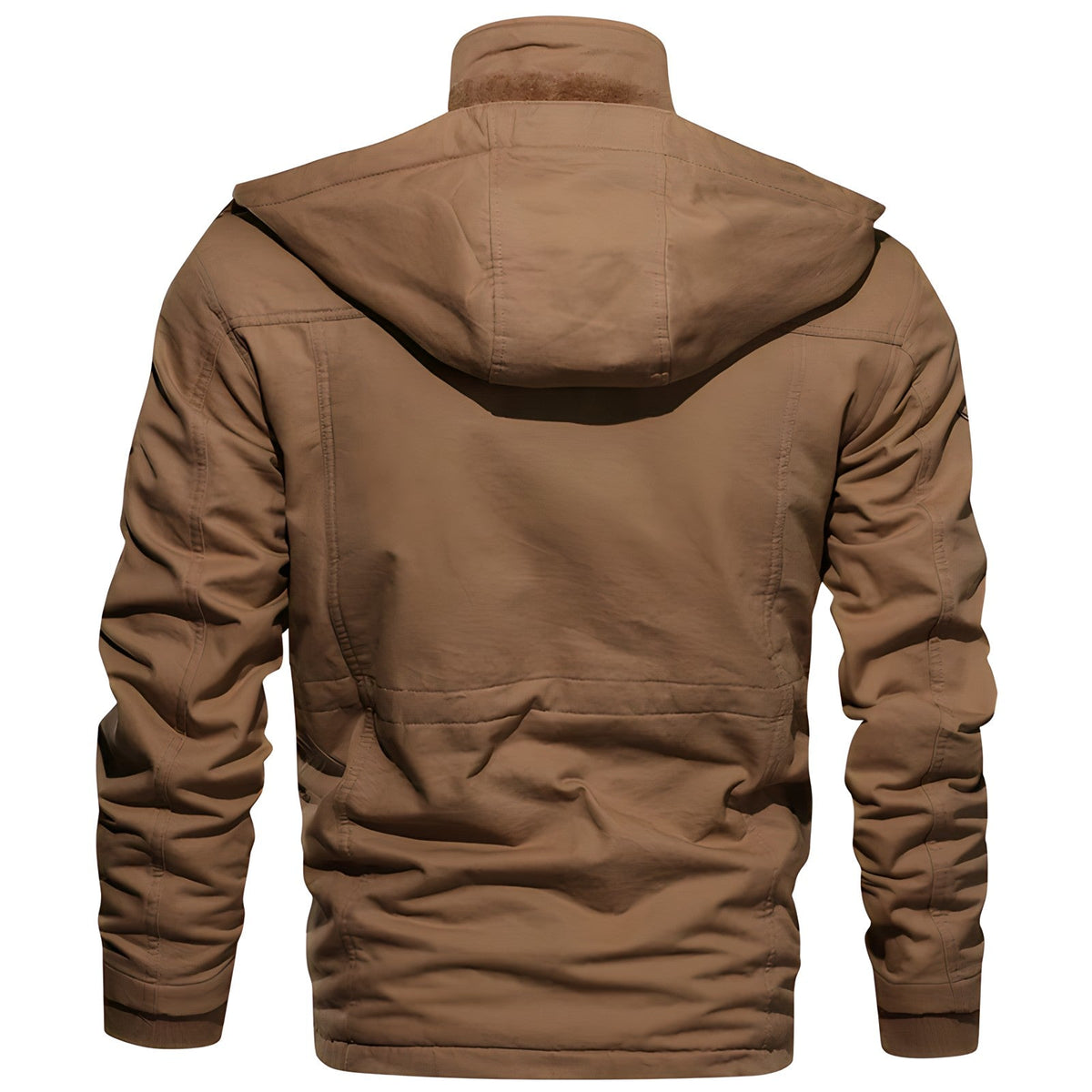 Draxien – Giacca Impermeabile da Uomo in Stile Militare