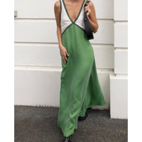 Lunévie - Contrast Flow Maxi ruha