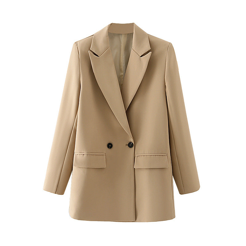 Valerique – Women’s Double Breasted Blazer