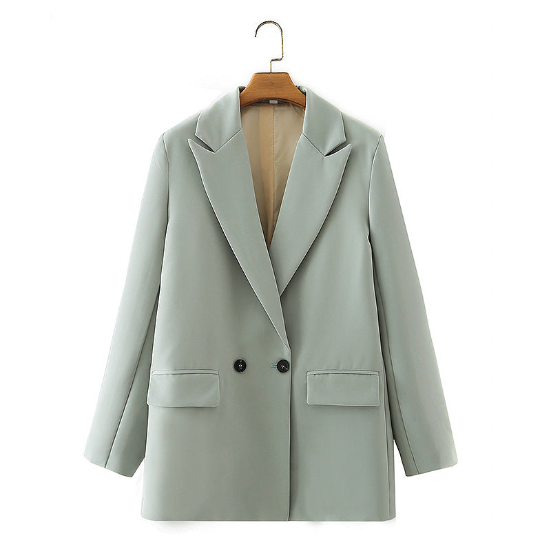 Valerique – Women’s Double Breasted Blazer