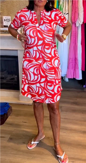 Marian – Stylisches Midi Sommerkleid