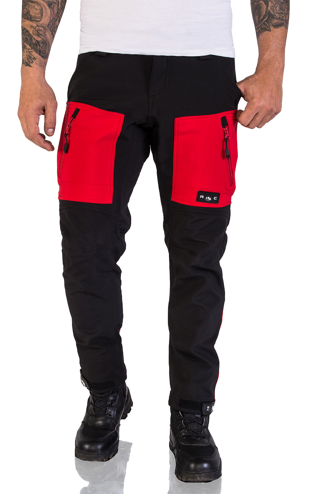 Men's trousers – with zip fastening and pockets