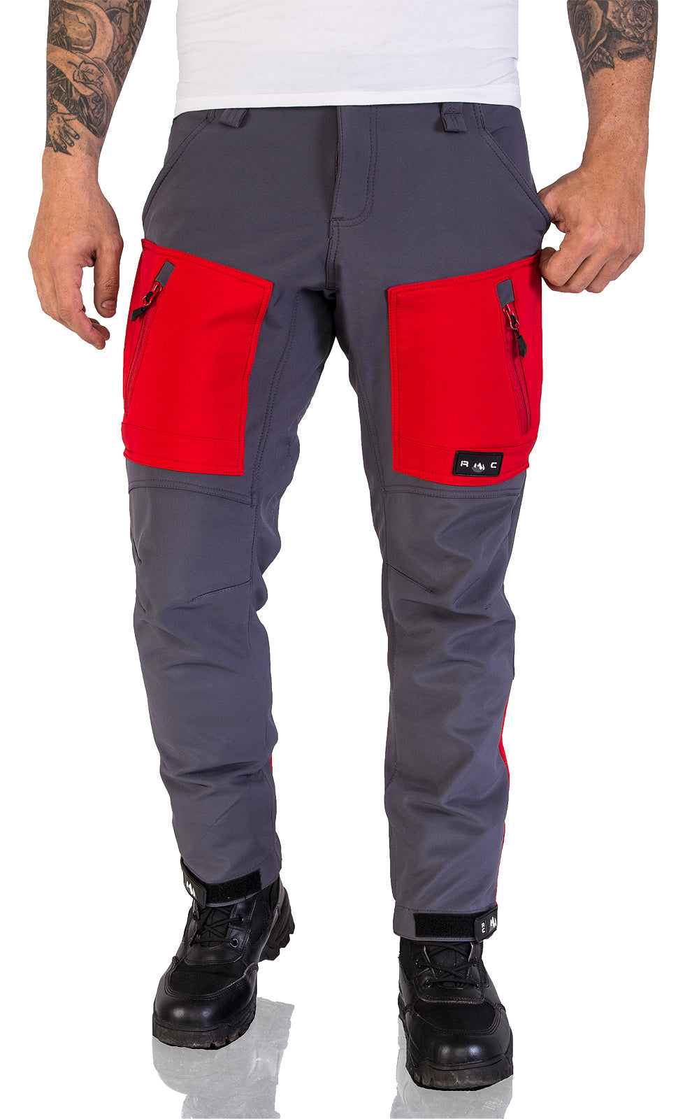 Men's trousers – with zip fastening and pockets