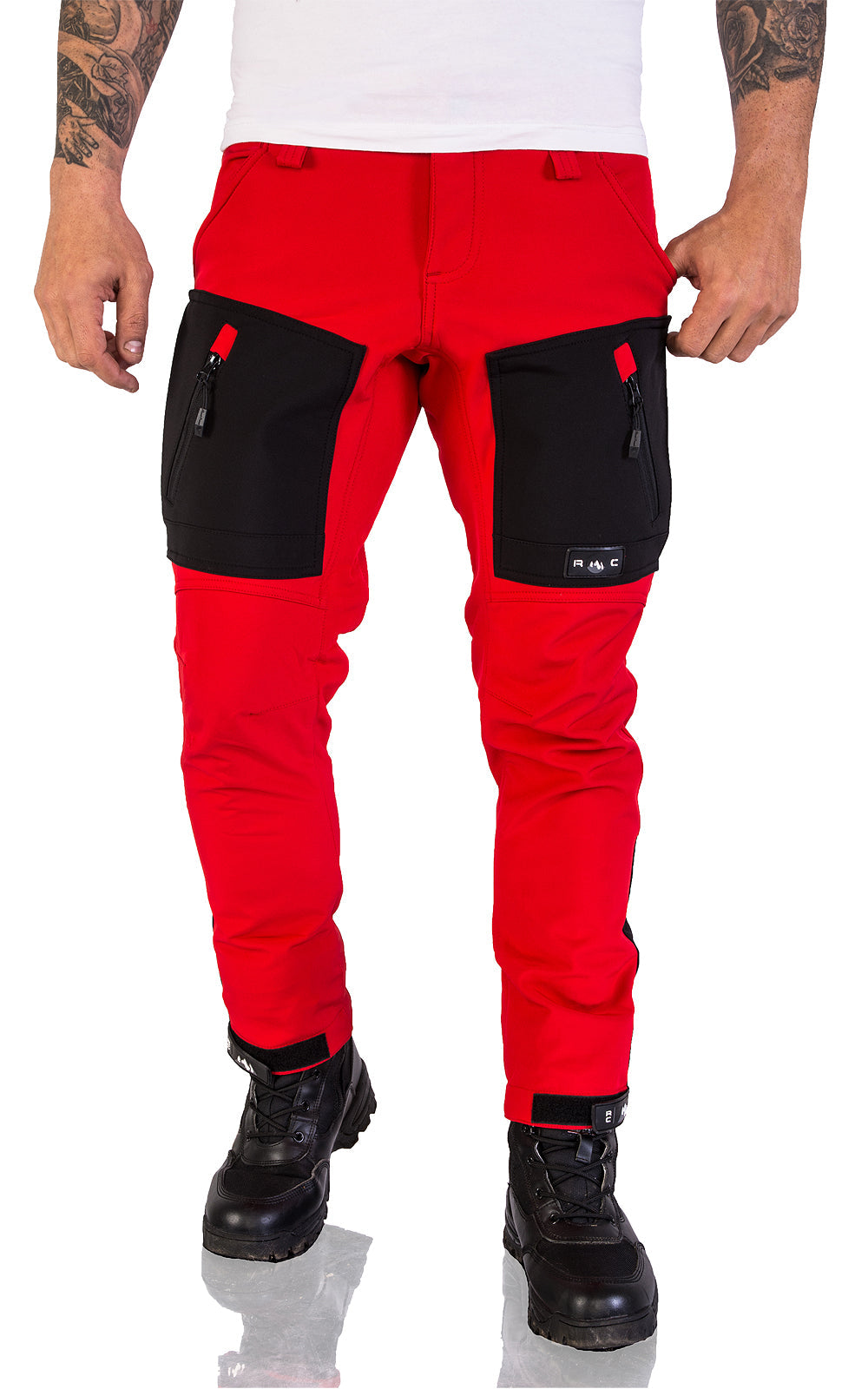 Men's trousers – with zip fastening and pockets