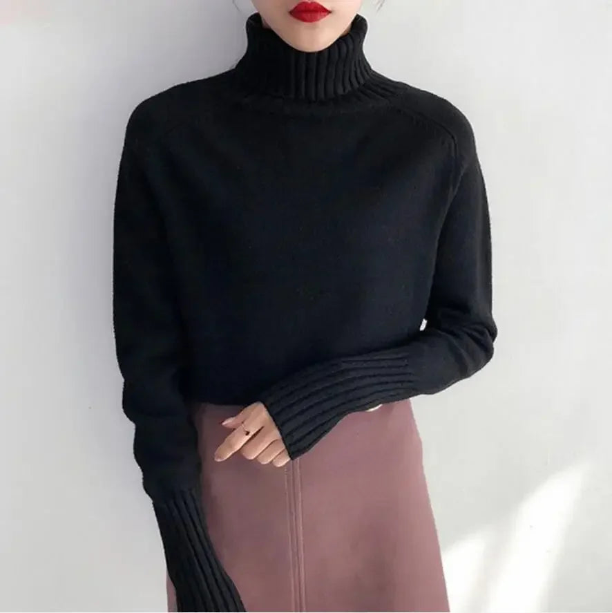 Lysandra – Damen Cashmere-Rollkragenpullover
