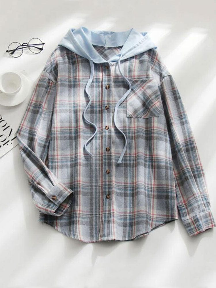 Maribell - Kariertes Strick-Cardigan