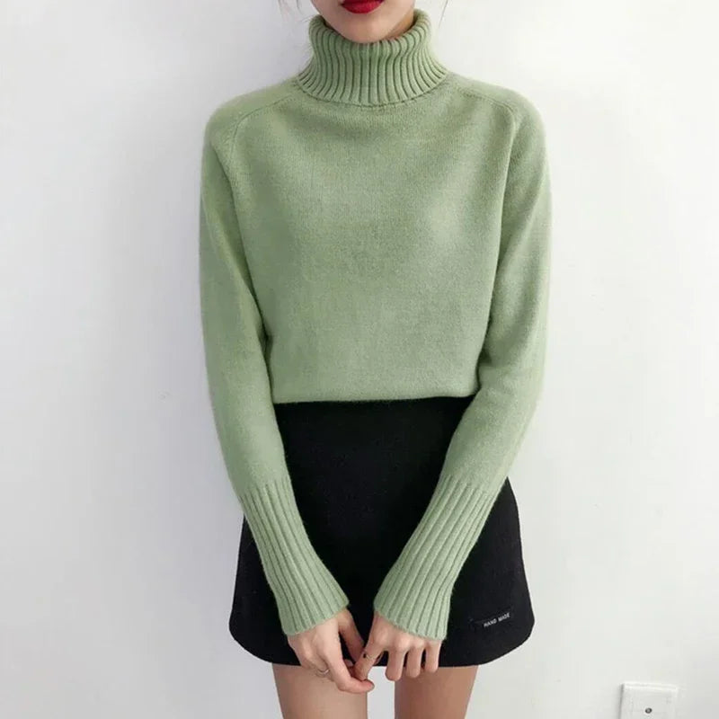 Lysandra – Damen Cashmere-Rollkragenpullover