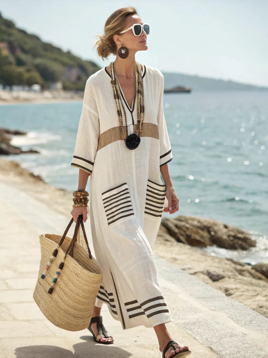 Astrielle – Flowing Mediterranean Dress