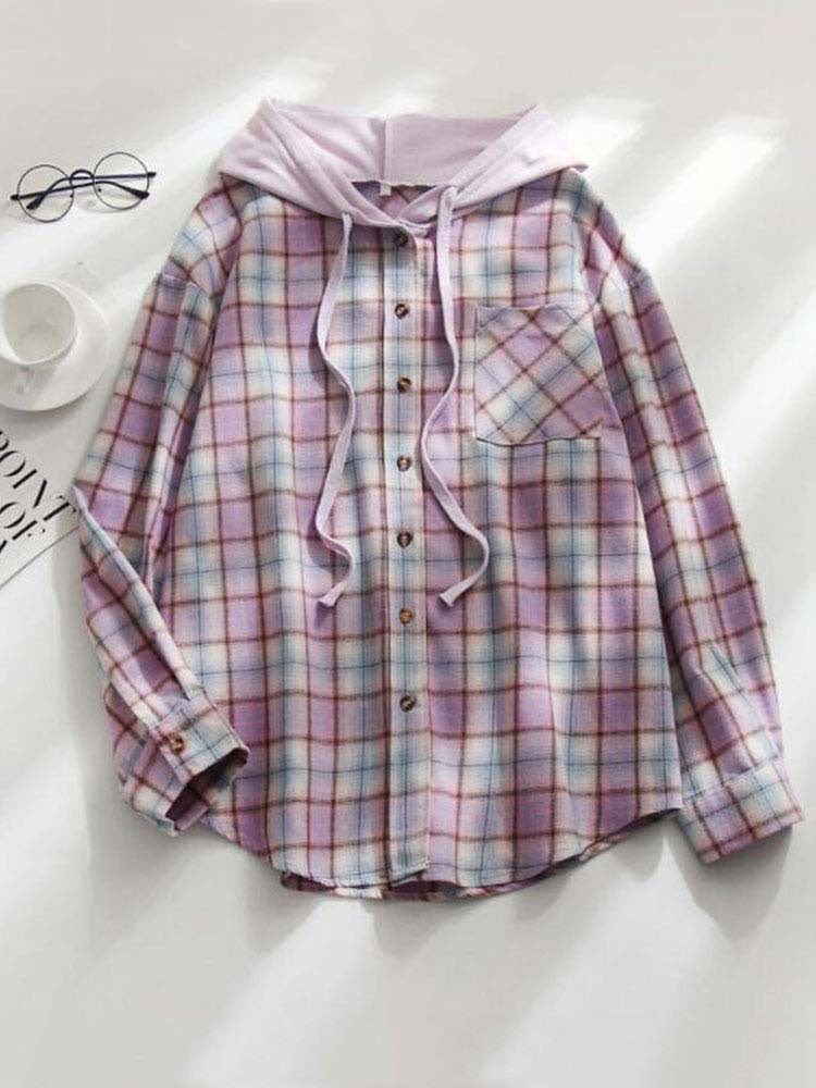 Maribell - Kariertes Strick-Cardigan