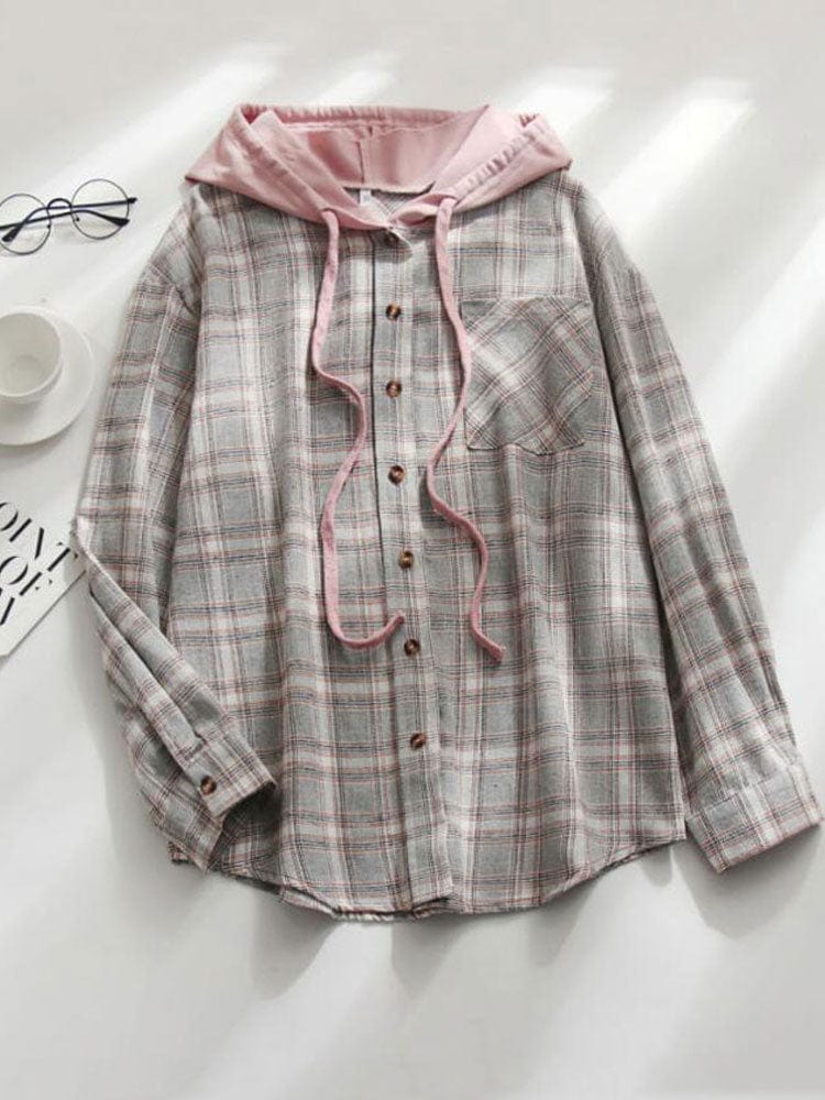 Maribell - Kariertes Strick-Cardigan