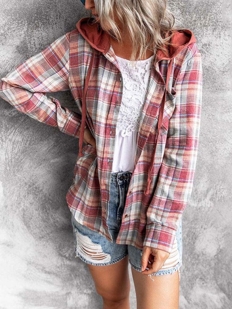 Maribell - Kariertes Strick-Cardigan