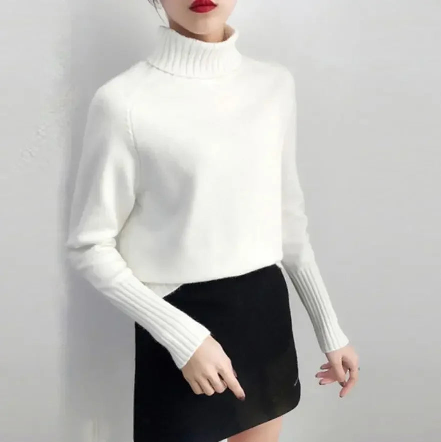 Lysandra – Damen Cashmere-Rollkragenpullover