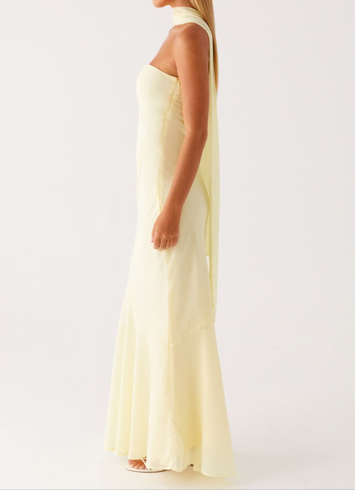 Solévara - Gelbes Maxikleid