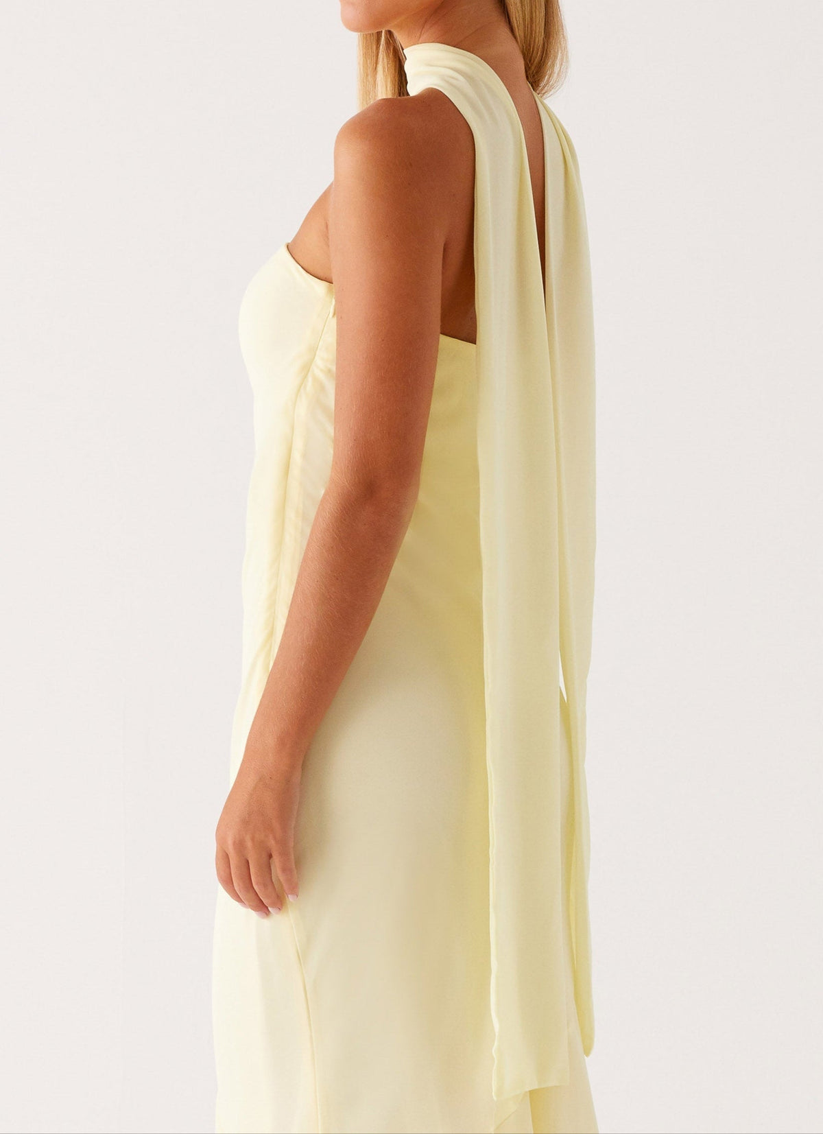 Solévara - Gelbes Maxikleid