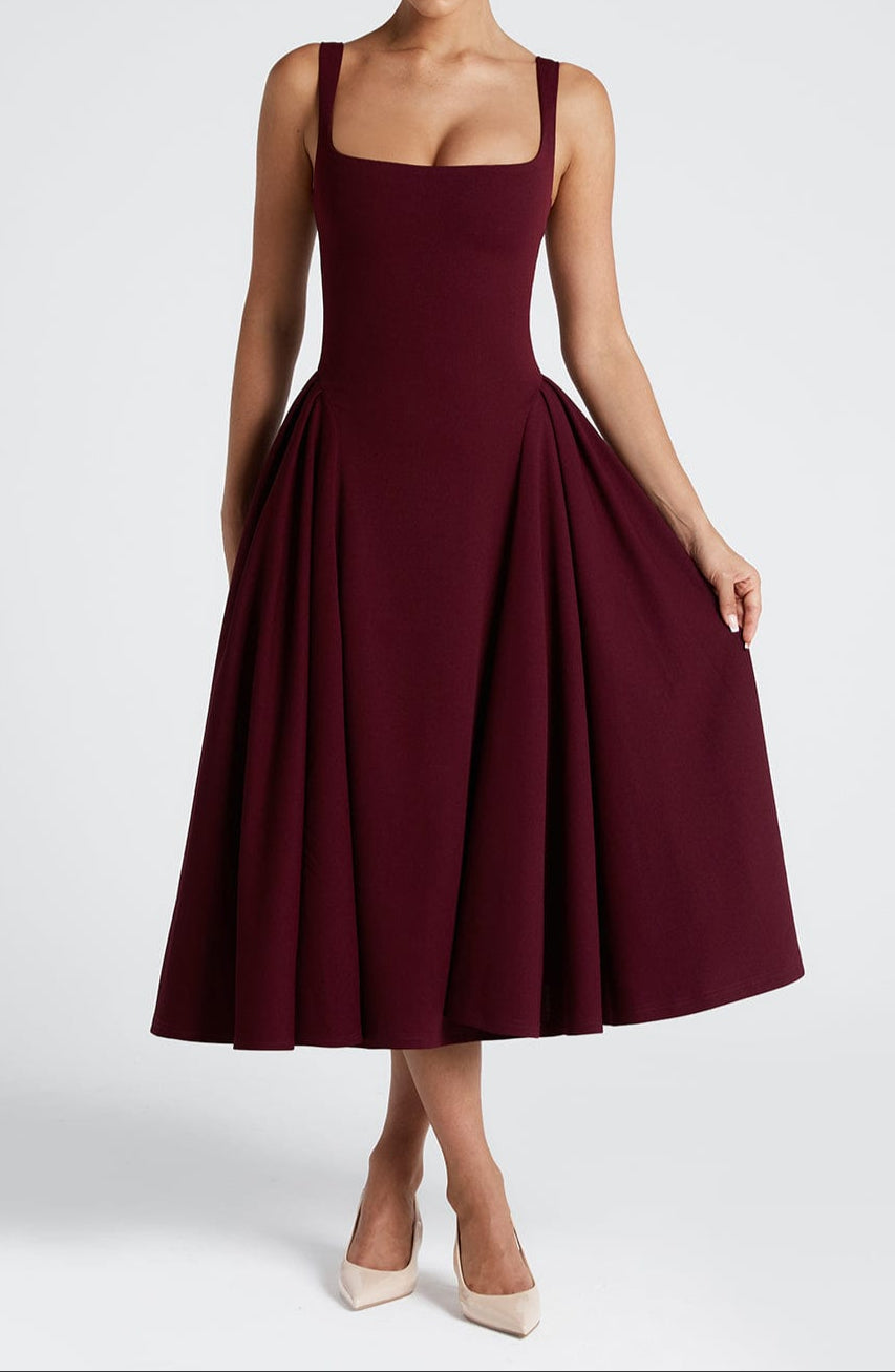 Claudie - Cherry Midi Dress