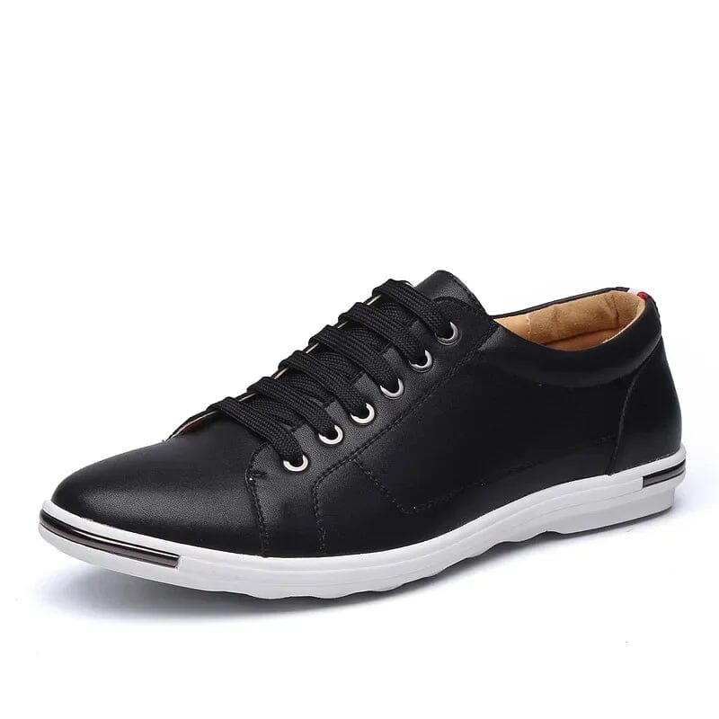 Dolly - Damskie sneakersy z eleganckim noskiem i metalowym detalem na podeszwie
